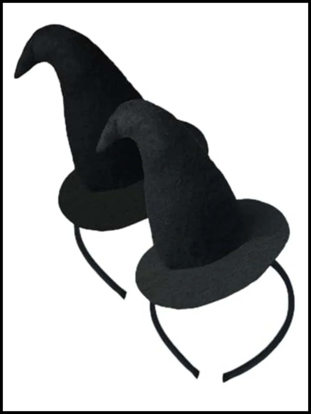 Witch Hat Headband Halloween Costume Accessory Set